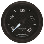 Autometer GT Series 52mm Full Sweep Electronic 100-260 Deg F Water Temperature Gauge AutoMeter Gauges