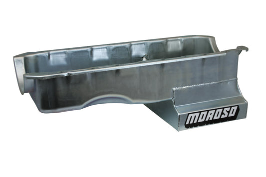Moroso Chevrolet Big Block Mark IV Stroker Wet Sump 6qt 8in Steel Oil Pan