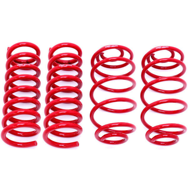 BMR 67-72 A-Body Lowering Spring Kit (Set Of 4) - Red BMR Suspension Lowering Springs