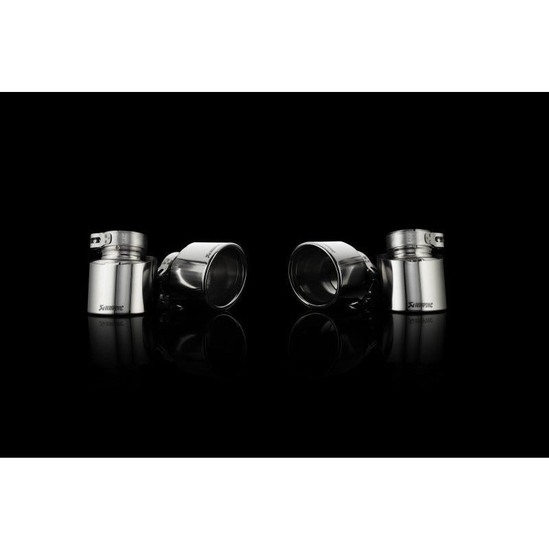 Akrapovic 09-14 BMW X5M (E70) Tail Pipe Set (Titanium) Akrapovic Tips
