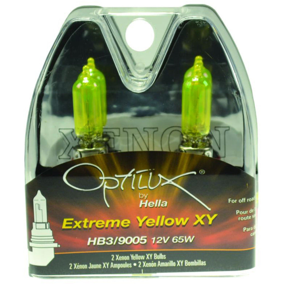 Hella Optilux HB3 9005 12V/65W XY Xenon Yellow Bulb Hella Bulbs