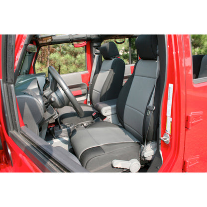 Rugged Ridge Neoprene Front Seat Covers 11-18 Jeep Wrangler JK Rugged Ridge Seats