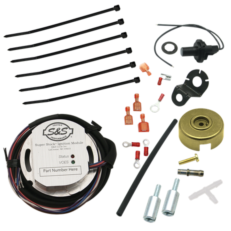 S&S Cycle 666-84 BT 93in Super Stock Ignition Kit