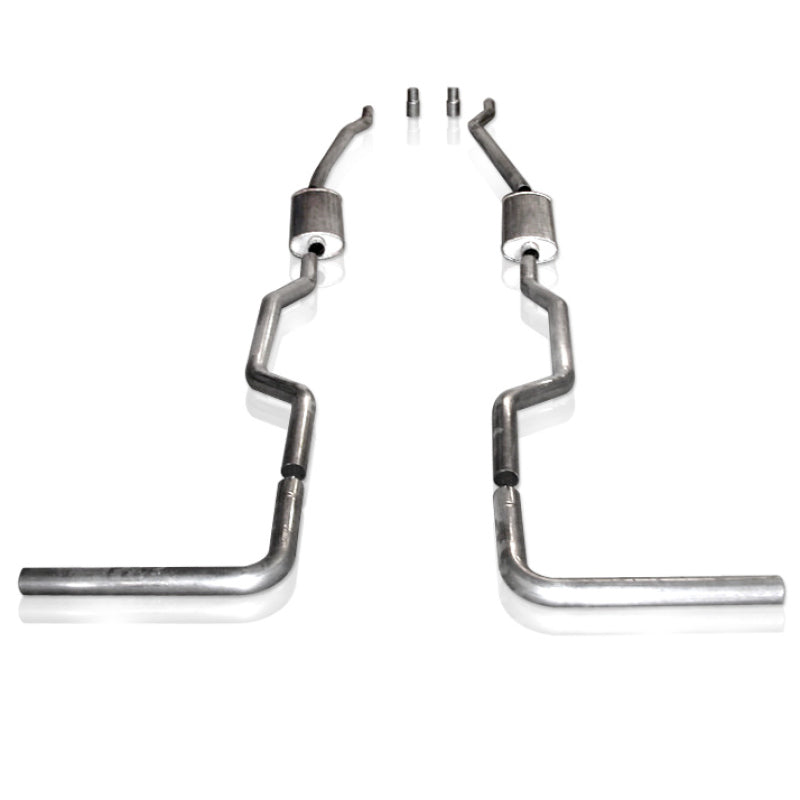 Stainless Works Chevy/GMC Truck 1967-87 Exhaust 2.5in Chambered System Stainless Works Catback