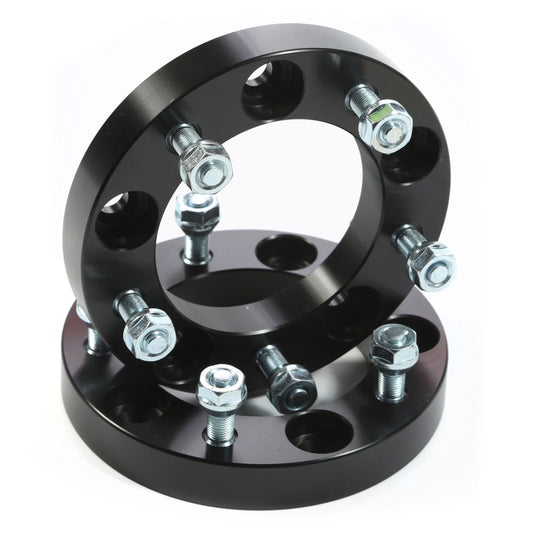 Rugged Ridge Wheel Spacers 1.00in Black 86-05 Suzuki Rugged Ridge Wheel Spacers & Adapters