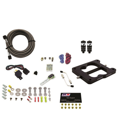 Nitrous Express Q-Jet/Holley Spread Bore Hitman Plus Nitrous Kit (50-200HP) w/o Bottle Nitrous Express Nitrous Systems