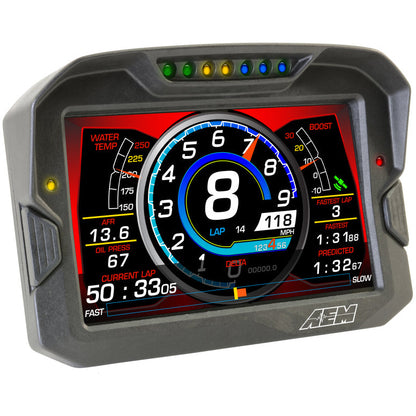 AEM CD-7 Non Logging Race Dash Carbon Fiber Digital Display (CAN Input Only) AEM Gauges