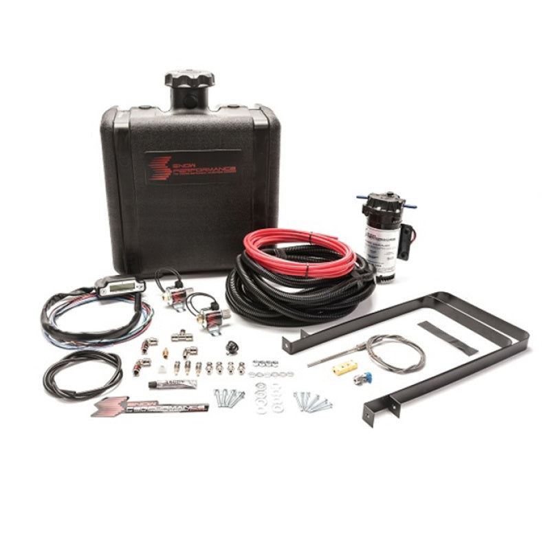 Snow Performance Stg 3 Boost Cooler Water Injection Kit Pusher (Hi-Temp Tubing and Quick-Fittings) Snow Performance Water Meth Kits