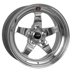 Weld S71 17x7 / 5x4.75 BP / 5.3in. BS Polished Wheel (Medium Pad) - Non-Beadlock Weld Wheels - Forged