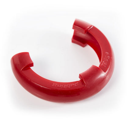 Rugged Ridge 3/4in Red D-Ring Isolator Kit Rugged Ridge Shackle Kits