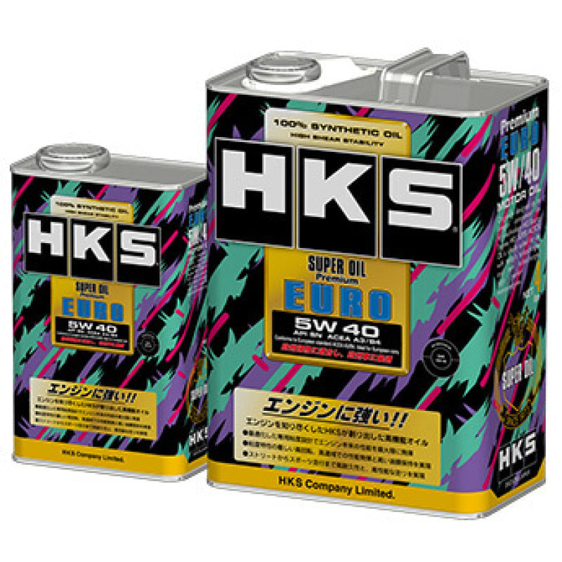 HKS SUPER OIL Euro 5W40 1L (MOQ 12) HKS Motor Oils