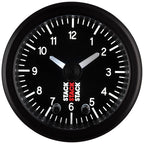 Autometer Stack Analog Clock Gauge - Black AutoMeter Gauges