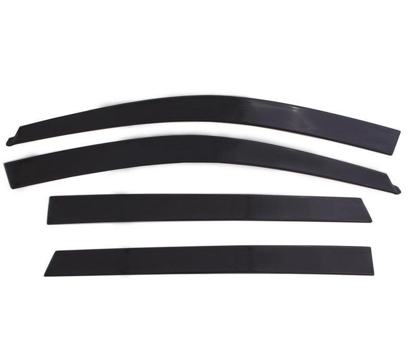 AVS 01-07 Chevy Silverado 1500 Crew Cab Ventvisor Low Profile Deflectors 4pc - Smoke