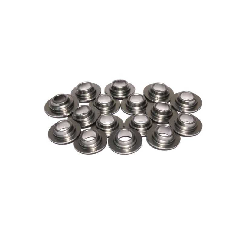 COMP Cams 7 Deg. Tool Steel Retainer Set of 16 For 7228/7230 Conical Springs