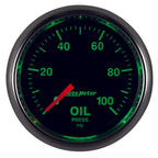 Autometer GS Series 2-1/16in Oil Pressure Gauge 100PSI Electric Full Sweep AutoMeter Gauges