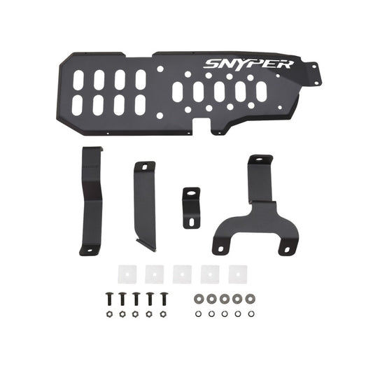 Westin/Snyper 07-17 Jeep Wrangler 2Dr Gas Tank Skid Plate - Textured Black