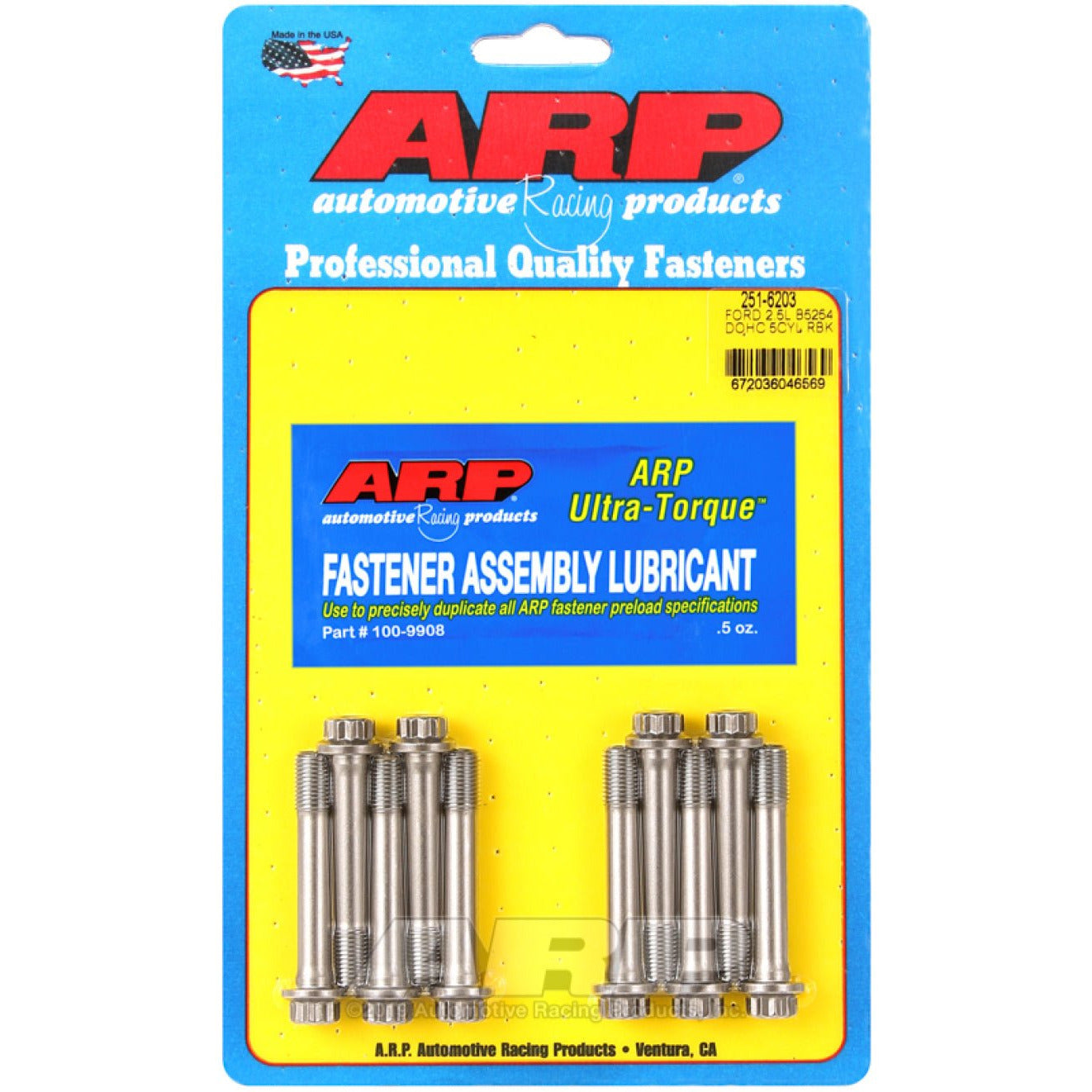 ARP Ford 2.5L B5254 DOHC 5Cyl Rod Bolt Kit ARP Rod Bolt Kits