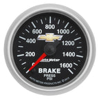 Autometer Performance Parts 52mm 0-1600 PSI Brake Pressure COPO Camaro Gauge Pack AutoMeter Gauges