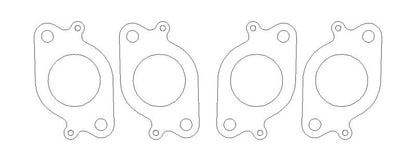 Cometic VW 1.8L 16V 85-96 Exhaust Set .030 inch MLS Head Gasket 1.525 inch Round Port