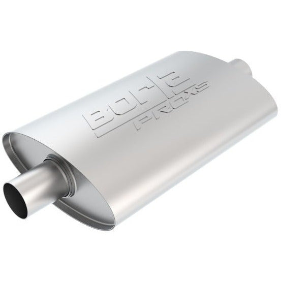 Borla Universal Pro-XS 2.5in Inlet//Outlet Center/Center Muffler Borla Muffler