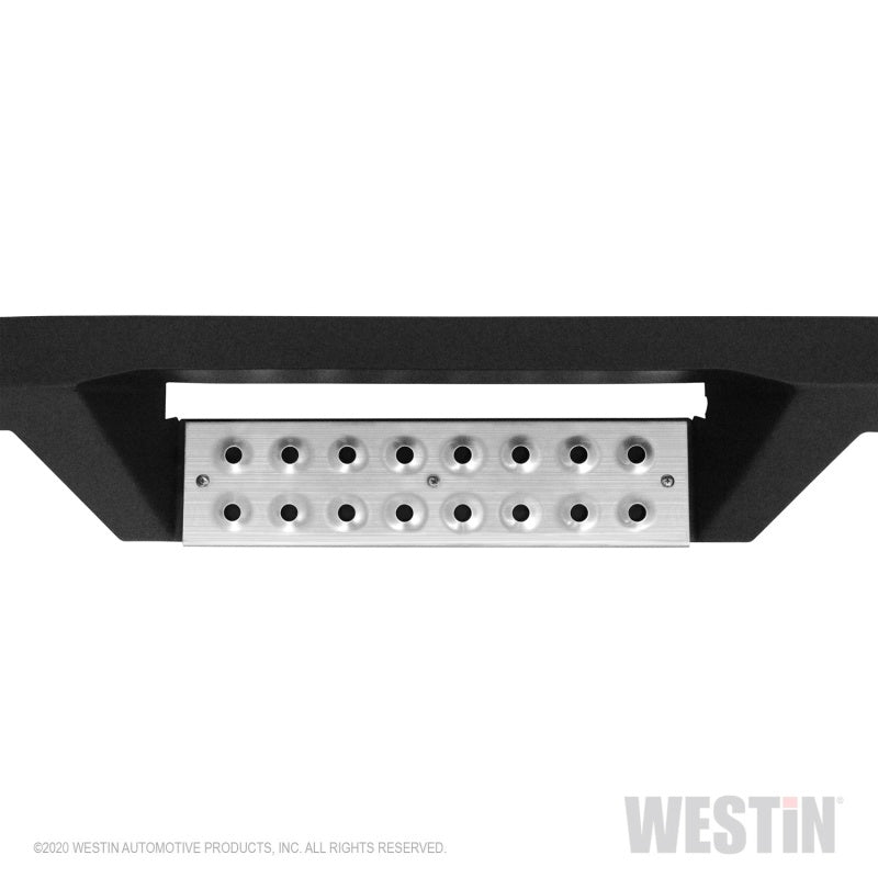 Westin 2020 Chevy Silverado 2500/3500 Crew Cab (8ft Bed) W2W Nerf Step Bars - Textured Black