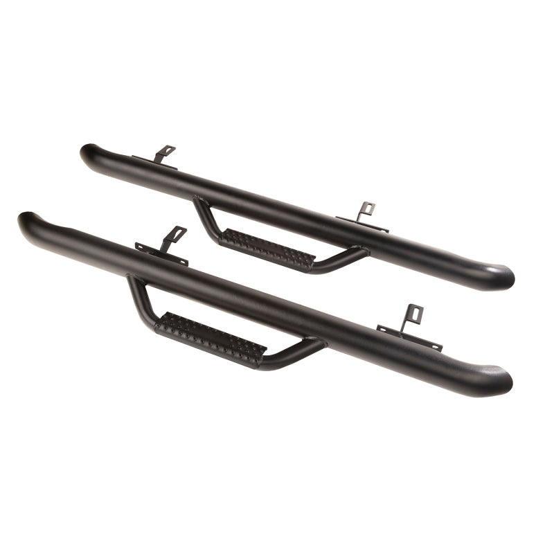 Rugged Ridge Spartan Nerf Bar Textured Black 18-20 Jeep Wrangler JL 2 Door Rugged Ridge Nerf Bars