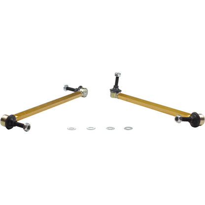 Whiteline 10+ Chevy Camaro FR Coupe Front Sway Bar - Link Assy H/D Adj Steel Ball (360mm C to C) Whiteline Sway Bar Endlinks