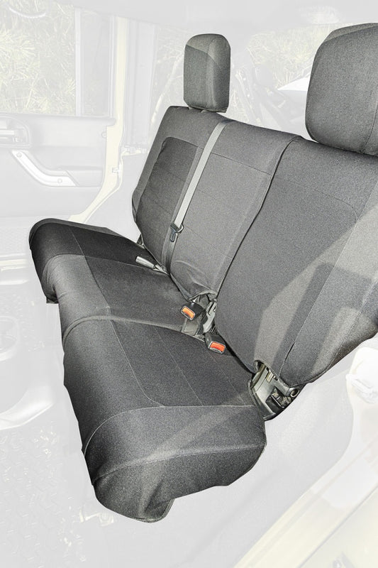 Rugged Ridge E-Ballistic Seat Cover Rear Black 07-10 JK 4Dr Rugged Ridge Seat Covers