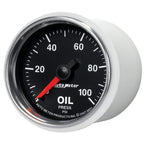 Autometer GS 52mm 0-100 PSI Mechanical Oil Pressure Gauge AutoMeter Gauges