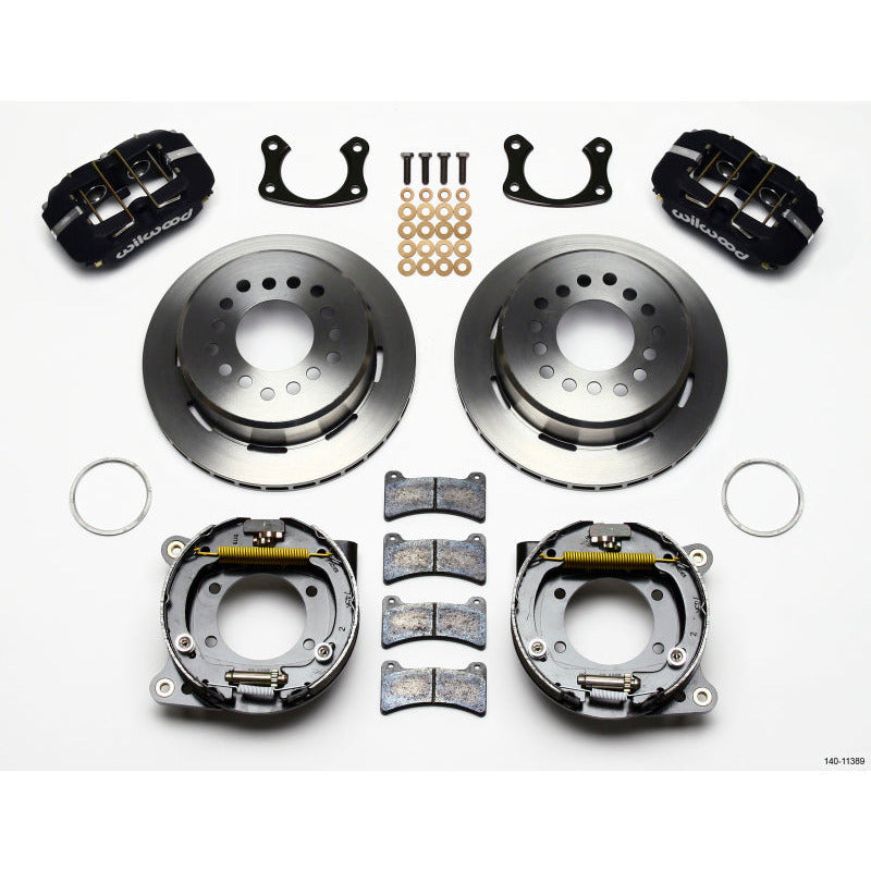 Wilwood Dynapro Low-Profile 11.00in P-Brake Kit New Big Ford 2.50in Offset Wilwood Big Brake Kits