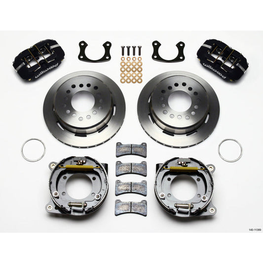 Wilwood Dynapro Low-Profile 11.00in P-Brake Kit New Big Ford 2.50in Offset Wilwood Big Brake Kits