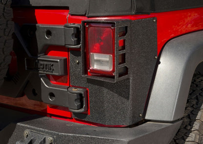 Rugged Ridge XHD Corner Guard Rear 07-18 Jeep Wrangler JK 2-Door Rugged Ridge Body Armor & Rock Rails