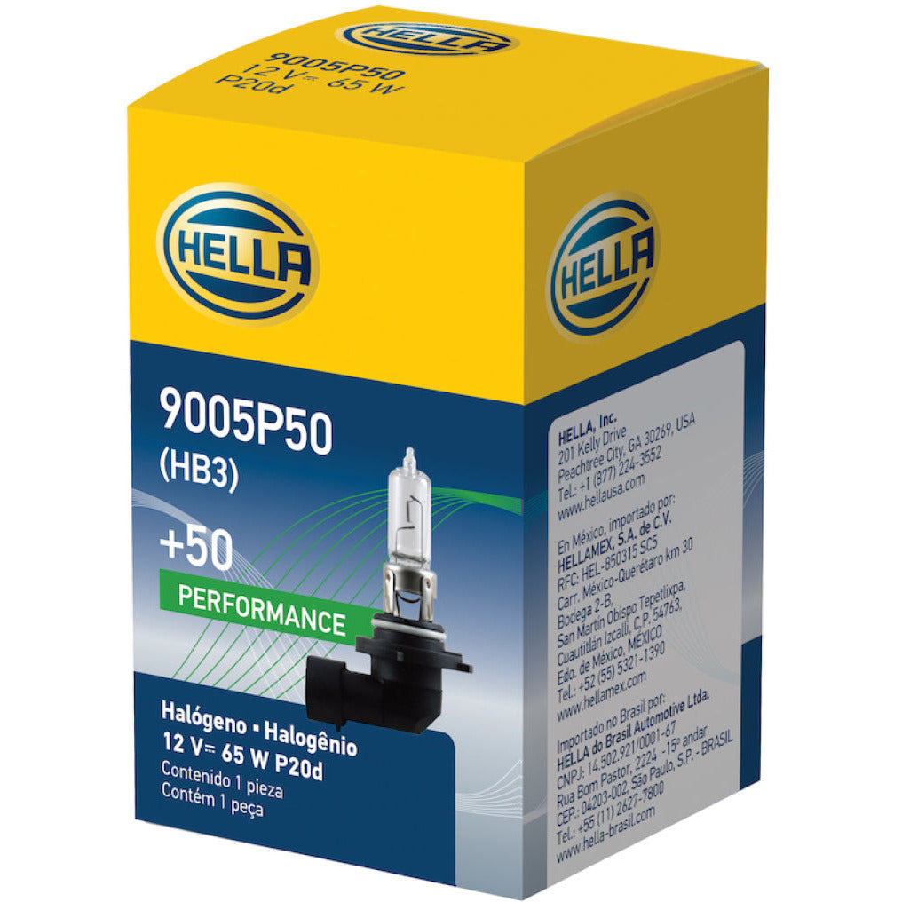 Hella Bulb 9005 12V 65W P20D T4 +50 Hella Bulbs