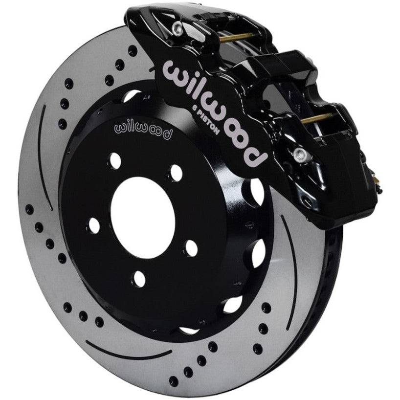 Wilwood AERO6 Front Hat Kit 14.00 Drilled 2016-Up Camaro w/Lines Wilwood Big Brake Kits