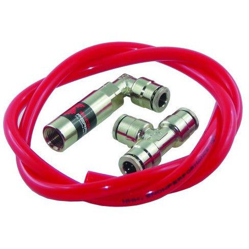 Snow Performance Stg 1 Boost Cooler TD Water Injection Kit (Incl. Red Hi-Temp Tubing/Quick Fittings) Snow Performance Water Meth Kits