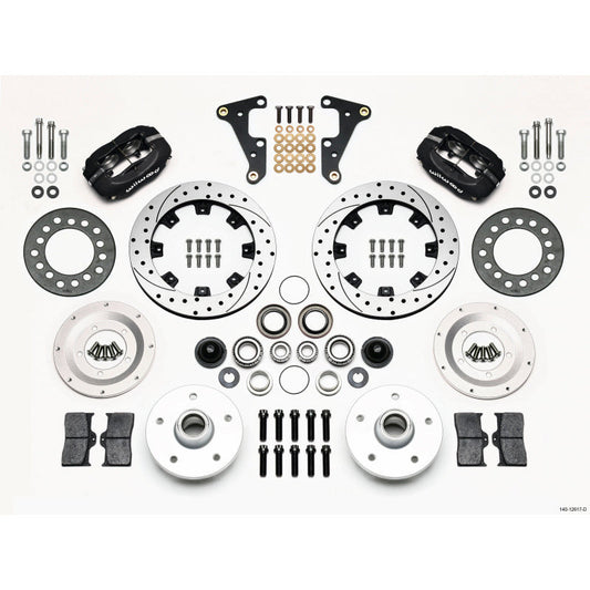 Wilwood Forged Dynalite Front Kit 11.75in Drilled 40-52 Oldsmobile Wilwood Big Brake Kits