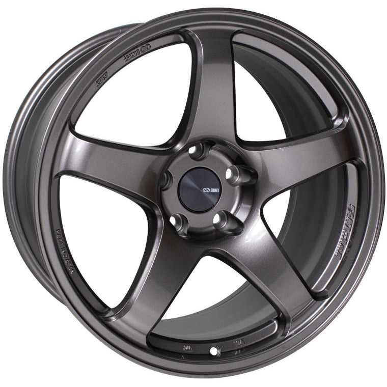 Enkei PF05 16x7 4x100 45mm Offset 75mm Bore Dark Silver Wheel Enkei Wheels - Cast
