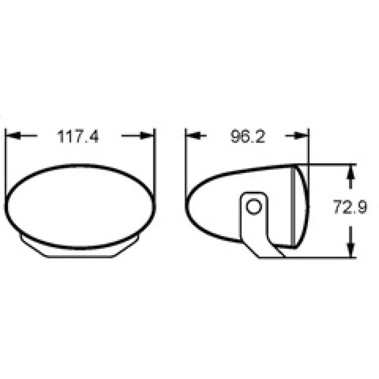 Hella Headlamp FF-ZF MG12 1FA Hella Driving Lights