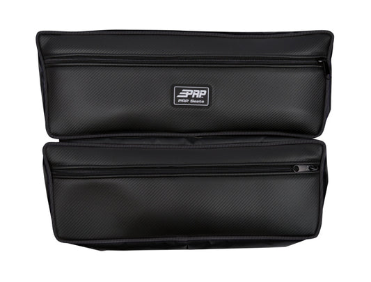 PRP  Polaris RZR Double Bag - Carbon Fiber Black