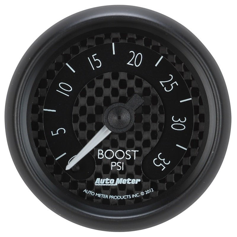 Autometer GT Series 52mm Mechanical 0-35 psi Boost Gauge AutoMeter Gauges