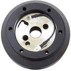 NRG Corvette Hub Adapter & Gold Quick Release 2.0 Package