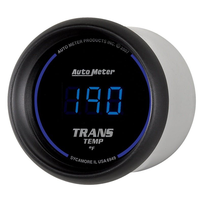 Autometer 52.4mm Black Digital Trans Temperature Gauge AutoMeter Gauges