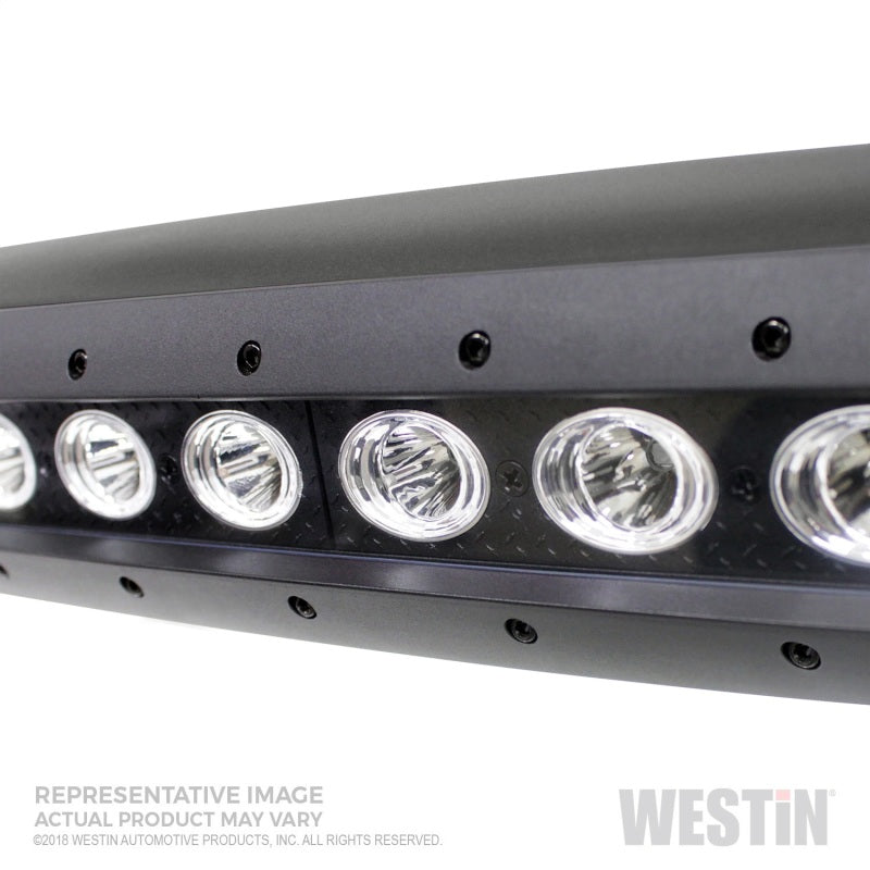 Westin 2019 Ram 1500 (Excl. Classic and Rebel) Contour LED DRL Bull Bar - Textured Black