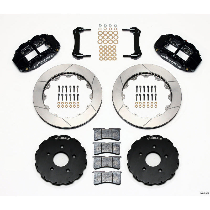 Wilwood Narrow Superlite 6R Front Hat Kit 13.06in 2005-up Corvette C6 Wilwood Big Brake Kits