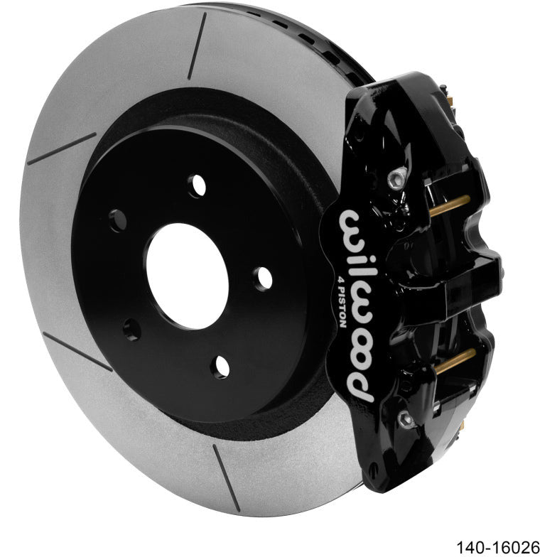 Wilwood Aerolite 4R Rear Kit 15.00in Black 13-17 Dodge Truck 1500 - 4WD Wilwood Big Brake Kits