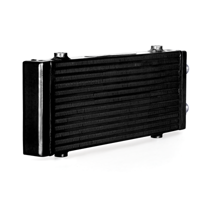 Mishimoto Universal Medium Bar and Plate Dual Pass Black Oil Cooler