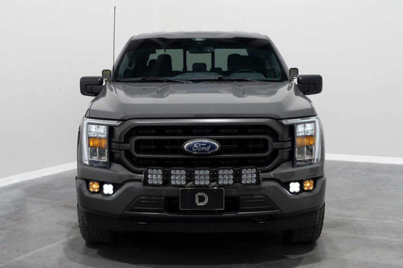 Diode Dynamics 21-22 Ford F-150 SS3 LED Fog Pocket Kit - Yellow Max