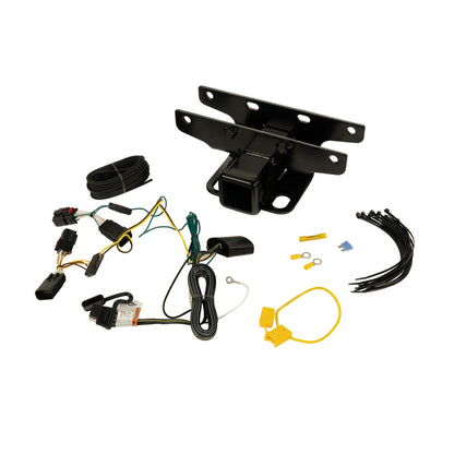 Rugged Ridge Receiver Hitch Kit w/ Wiring Harness 18-20 Jeep Wrangler JL Rugged Ridge Hitch Accessories