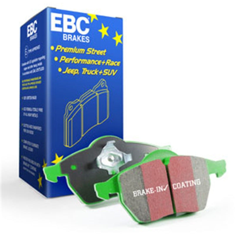 EBC 03-04 Cadillac XLR 4.6 Greenstuff Rear Brake Pads EBC Brake Pads - Performance