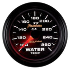 Autometer Phantom II 52mm Full Sweep Electronic 100-260 Deg F Water Temperature Gauge AutoMeter Gauges